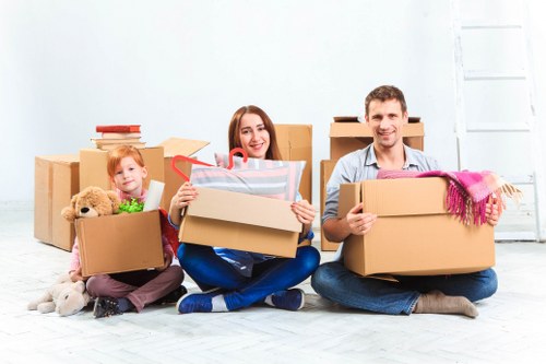 Packing and moving preparation for a central London relocation