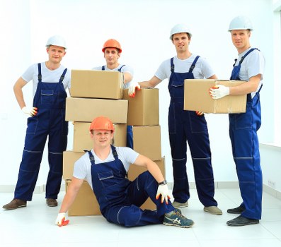 Moving van loading and unloading support for Belgravia customers
