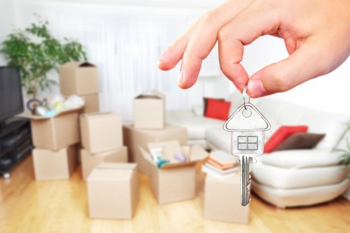 Belgravia flat removals planning in an elegant London apartment