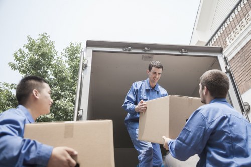 Local Belgravia movers handling a careful property relocation