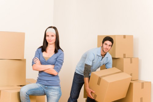Business packing and moving preparation in Belgravia
