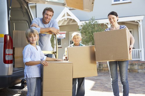 Packing and loading service for a Belgravia flat relocation
