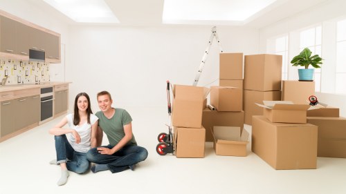 Packing and furniture handling during an office move in Belgravia