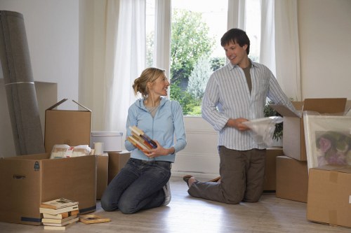Experienced movers handling furniture removals in Belgravia