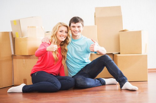 Securing furniture safely inside a moving vehicle