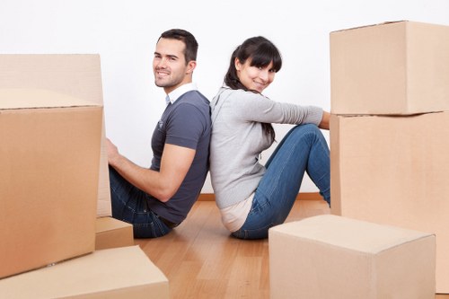 Temporary storage solutions for flat removals in Belgravia